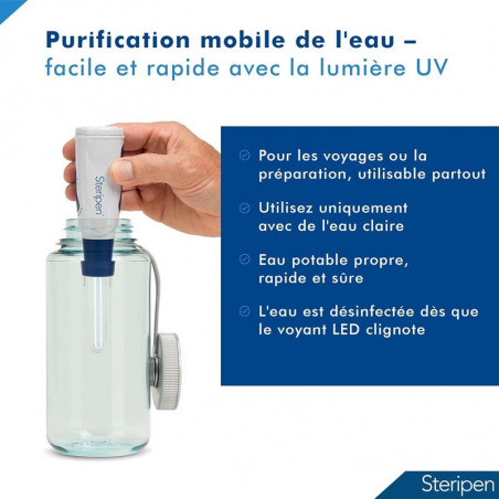 CLASSIC 3 STERIPEN MEILLEUR PURIFICATEUR EAU POTABLE PAR ULTRA VIOLET