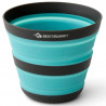 Tasse pliante Sea to Summit Frontier UL 40 cl bleue en silicone pour randonnée ultra light