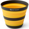 Mug pliant Sea to Summit Frontier UL 400 ml en silicone avec renforts nylon pour randonnée et bivouac.