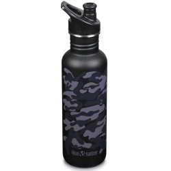 GOURDE SPORT INOX 70 CL KLEAN KANTEEN CAMO BLACK