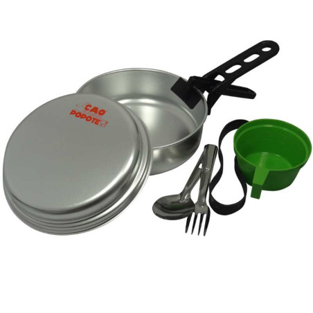 POPOTE SCOUT ALUMINIUM CAO 1 PERSONNE POUR RANDONNER