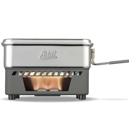 SET RECHAUD GAMELLE INOX ESBIT