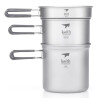 SET POPOTE 3 PIECES DUO TITANE KEITH ULTRA LIGHT