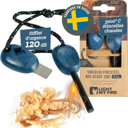 PIERRE ALLUME FEU SCOUT LIGHT MY FIRE BLEUE