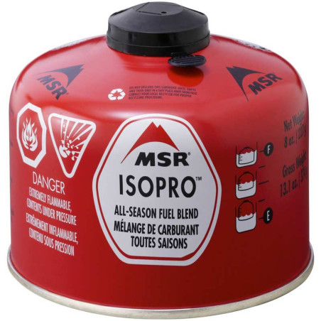 CARTOUCHE ISOPRO GAZ 227 G POUR RECHAUDS MSR