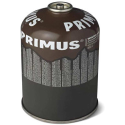 Cartouche gaz Primus Winter Gas 450g spécial hiver -22°C norme EN417 valve filetée trek en montagne