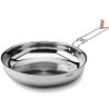 Poêle Primus Campfire Frying Pan 21 cm inox 18/8 feu ouvert bushcraft camping