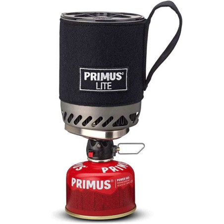 Réchaud Primus Lite Stove System popote 500 ml aluminium anodisé avec brûleur piezo randonnée bivouac