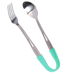 Couverts titane Toaks Titongs set fourchette cuillère pince randonnée bivouac ultralight