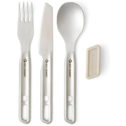 Set couverts inox Detour Sea to Summit camping randonnée