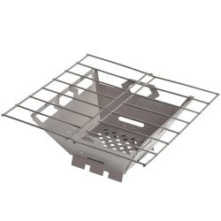 réchaud bois Vargo Firebox grill acier inox bushcraft