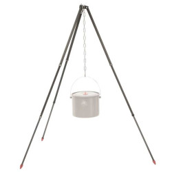 Trépied télescopique aluminium Robens cuisson feu de camp réglable camping