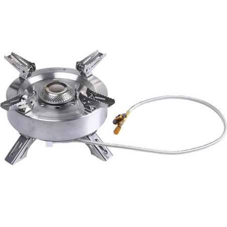 Réchaud gaz Fire Maple Saturn puissant 11000W cartouche déportée camping groupe