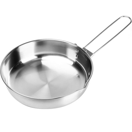 Poêle inox randonnée Fire Maple Antarcti 21 cm robuste feu de camp