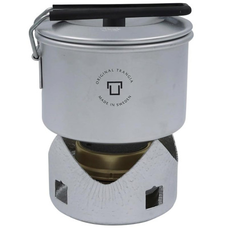 Trangia Micro Original réchaud alcool ultraléger avec tasse 0,5 L pour randonnée légère et trek solo