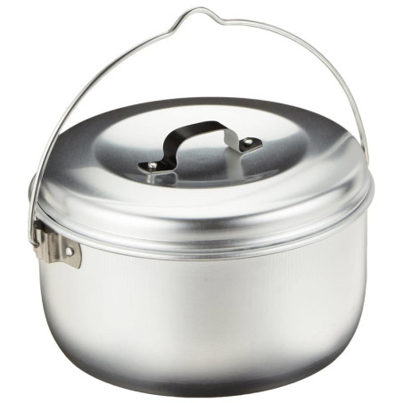 Popote Trangia Hill Billy 2,5 L aluminium bushcraft pour bivouac, feu de camp et campement collectif