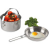Grande popote inox Tatonka Kettle 4 litres camping familial scouts feu de camp