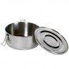 BOITE ETANCHE INOX ALIMENTAIRE 1.5 LITRES BASIC NATURE