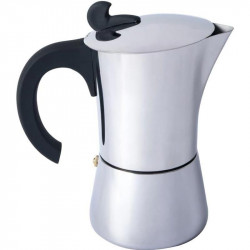 CATERIERE ESPRESSO 4 TASSES INOX BASIC NATURE