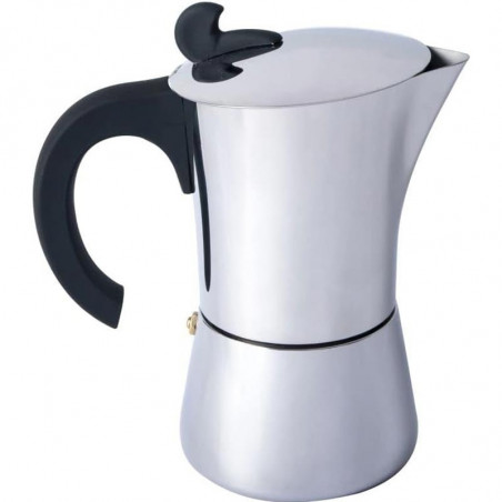 CATERIERE ESPRESSO 4 TASSES INOX BASIC NATURE