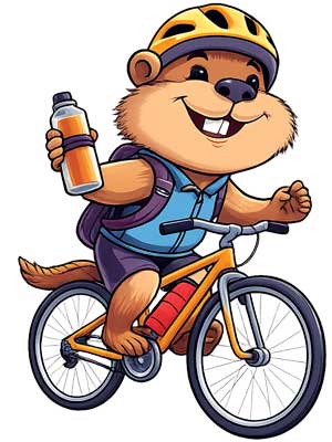 Gourde sport légère pour running, vélo, fitness et randonnée