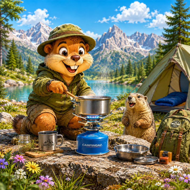 Réchauds de Randonnée et Bivouac : Gaz, Bois, Alcool, Essence