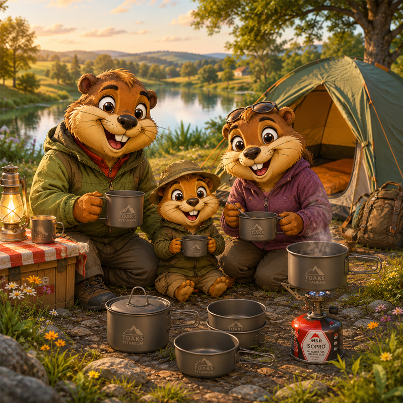 Vaisselle de Camping en Famille : Assiettes, Popotes, Réchauds et Accessoires